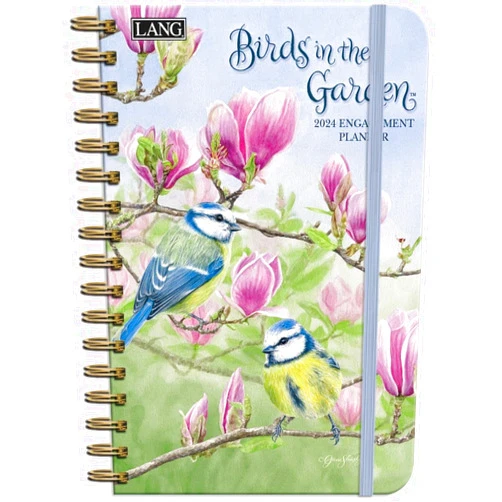 LANG Birds In The Garden 2024 Spiral Engagement Planner (24991011105)