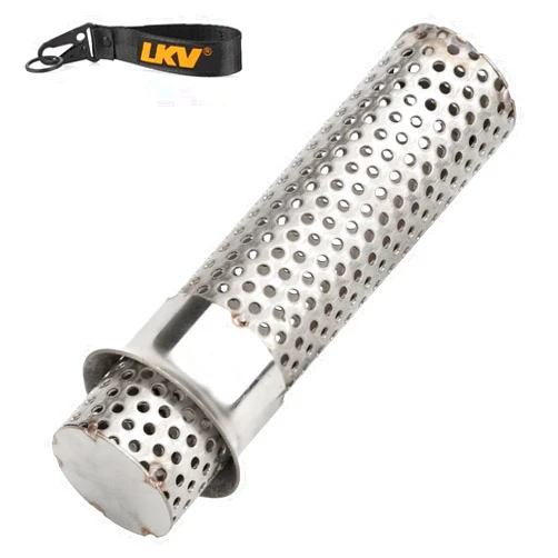 LKV Motorcycle DB Killer 51mm Universal Muffler Silencer Baffle Removable Noise Eliminator Compatible with Harley Moto Guzzi Honda Kawasaki Suzuki Yamaha Cruiser Scooter