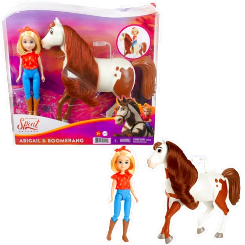 Máttel Mattel Spirit Untamed Abigail & Boomerang