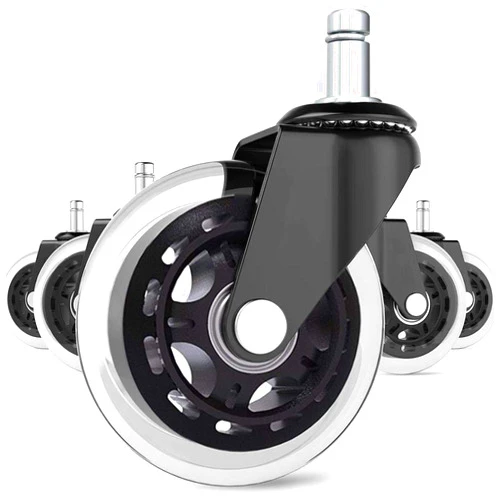 BF BRIGHTFIELD Office Chair Caster Wheels Set of 5 Heavy Duty & Safe for All Floors Including Hardwood 3