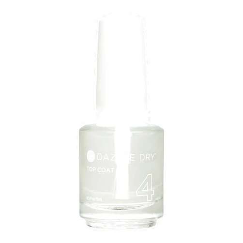 Dazzle Dry Step 4 - Top Coat, Fast Drying, 0.5 oz (15 mL)