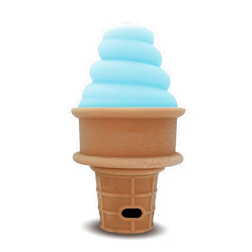 SweeTooth Ice Cream Cone Shaped Baby Teether - Magical Mint