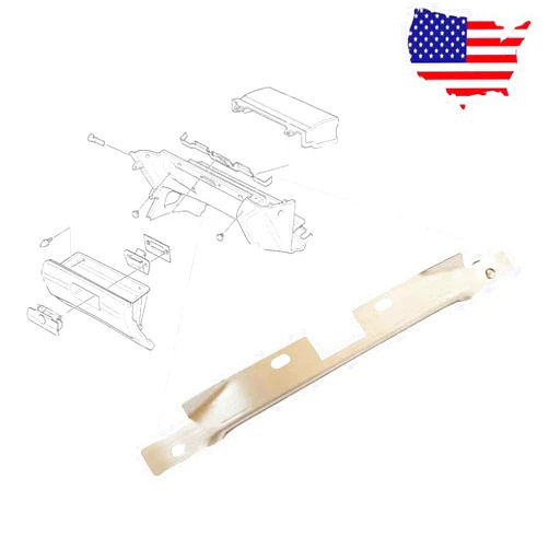 BBBBOX Z3 Z Series 1996-2002 PT# 51 45 8 397 597 Repairs Glove Box Reinforcement Stainless Steel