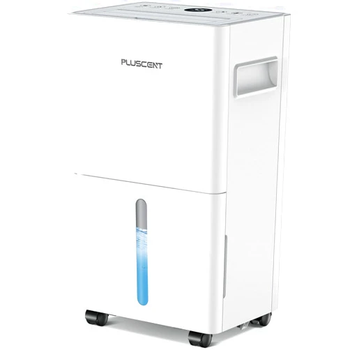 PLUSCENT 1500 Sq.ft Dehumidifier for Basement, PlUSCENT 21 Pints Quiet Dehumidifiers for Home, Large Room, Bedroom with Drain Hose, Smart Humidity Control & Monitor, 3 Operation Modes, 24H Timer, Auto Defrost
