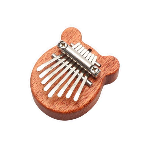 SCGRHP Mini Kalimba Thumb Piano, Exquisite Musical Finger Thumb Piano, Portable Marimba Musical Thumb Piano With Lanyard, Handmade Musical Instrument, Personalized Gifts (A)