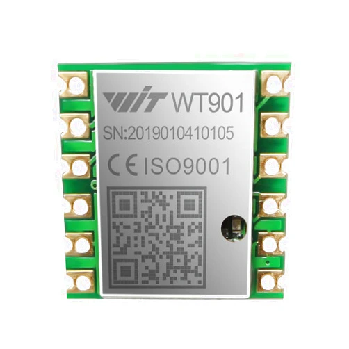 WITMOTION [Arduino Accelerometer Sensor+Inclinometer] WT901 High-Accuracy 3-axis Acceleration+Gyroscope+Tilt Angle +Magnetometer with Kalman Filtering, 9-axis MPU9250 USB 200Hz IMU Raspberry Pi AHRS Module