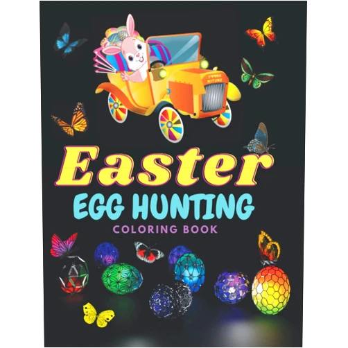By Kay Jenkins (Author) Easter Egg Hunting Coloring Book: For Kids Aged 6-12