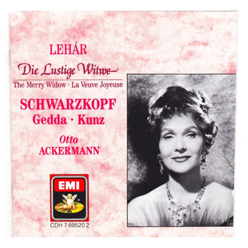 Franz Lehár (Performer), Otto Ackermann (Performer), Elisabeth Schwarzkopf (Performer), Nicolai Gedda (Performer), Erich Kunz (Performer), Emmy Loose (Performer), Anton Niessner (Performer), Otakar Kraus (Performer), Josef Schmidinger (Performer), Hella Kurty (Performer) & 7 more Format: Audio CD Lehár: Die Lustige Witwe The Merry Widow