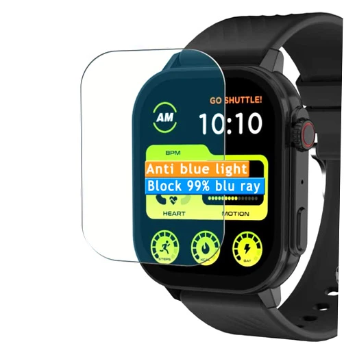 Compatible with TIFOZEN ZL94 2.04 smart watch Vaxson 3-Pack Anti Blue Light Screen Protector, compatible with TIFOZEN ZL94 2.04