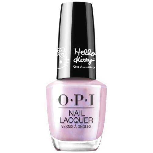 OPI Nail Lacquer, Up to 7 Days of Wear, Chip Resistant & Fast Drying, Hello Kitty 50th Collection, 0.5 fl oz