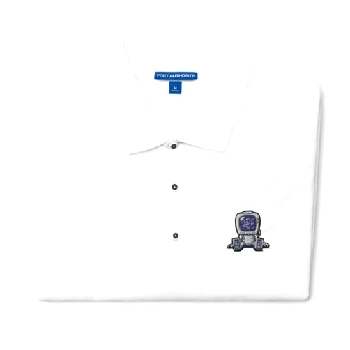 Investmen-T's AI Bot Polo Shirt - White - M