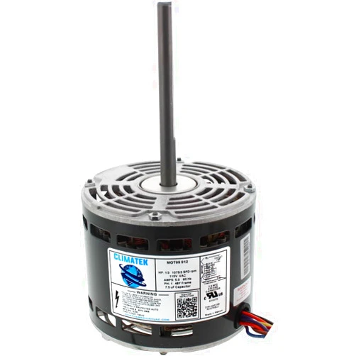 ClimaTek K55HXKPS-9737 - ClimaTek Upgraded Furnace Blower Motor 1/3 HP 1075 RPM 115V Replaces USMotors