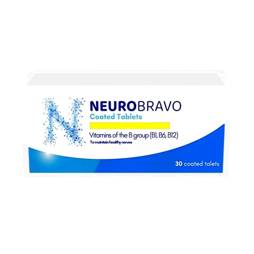 BabaPACK Neurobravo Vitamin B1, B6, B12 Tablets for Nerve Health, Nerve Pain, Numbness, Muscle Stiffness, Muscle Cramp, Impaired Sensation