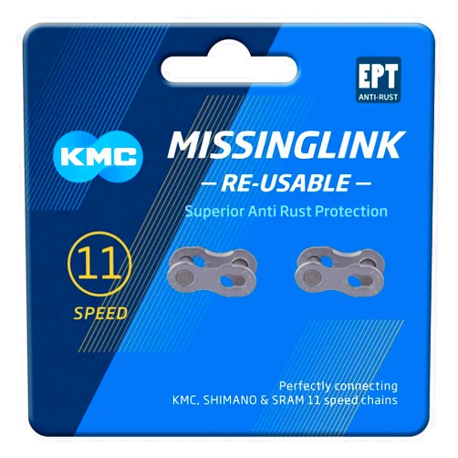 KMC Unisex's 11 Speed MissingLink Joining Link