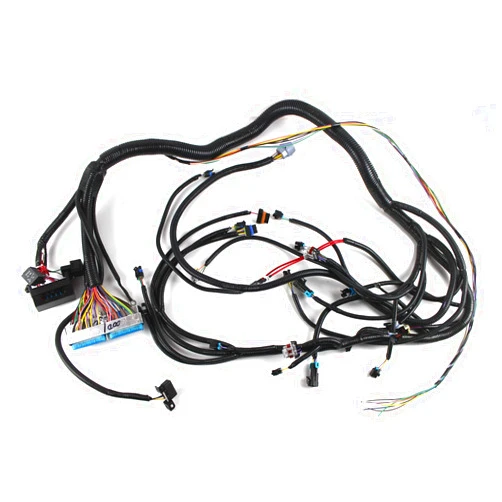 Kessocco 4L60E Standalone Wiring Harness, 4L60E Stand Alone Engine Wire Harness Fits for 1997-2006 DBC LS1 Vortec Engine 4.8L 5.3L 6.0L W/4L60E Transmission Drive by Cable EV1 EV6 Injector Plug