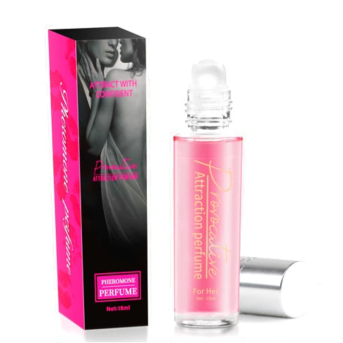 Flywrun Pheromones Perfumes for Women, Long Lasting Roll on Pheromone Perfume to Attract Men, Enhance Charm & Confidence, Vegan Cruelty-Free Travel Perfume - 15 mL