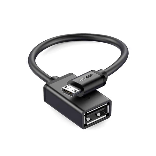 UGREEN Micro USB 2.0 OTG Cable On The Go Adapter Male Micro USB to Female USB Compatible with Samsung Phone S7 S6 Edge S4 S3 LG G4 Controller Android Windows Smartphone Tablets 4 Inch Black