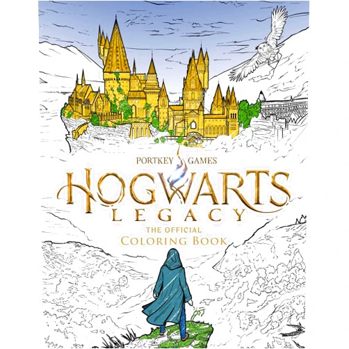 Joe Dragunas Hogwarts Legacy: The Official Coloring Book: Color Your Legacy (Harry Potter)