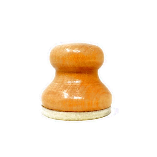 Artway Wooden Handheld Printmaking Baren - Small - 53mm Diameter, Brown