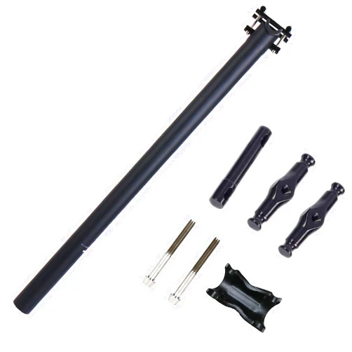 YHESEN T800 Carbon Fiber Ultra-Light Bicycle seat Tube,seat Post Specifications 31.8/33.9/34.9 x 580mm, Suitable for Folding Bicycle/BMX/Minibike seat Tube