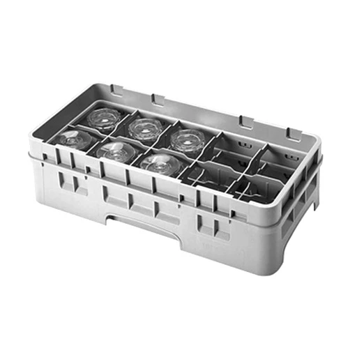Cambro (10HS318151) 10 Compartment Half-Size Glass Rack - Camrack
