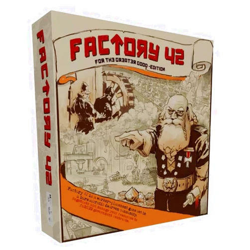 HIT POINT SALES Dragon Squama Factory 42: for The Greater Good Board Game