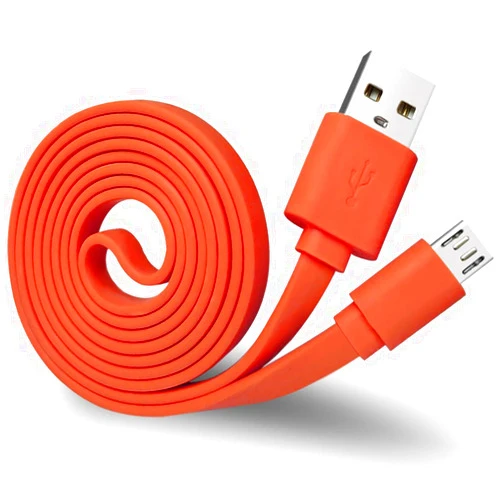 SCOVEE Charger Cord for JBL Speaker,Flat Micro USB Charging Power Supply Cable Cord Line for JBL Speaker Earphone Headphone Charge Replacement 3FT