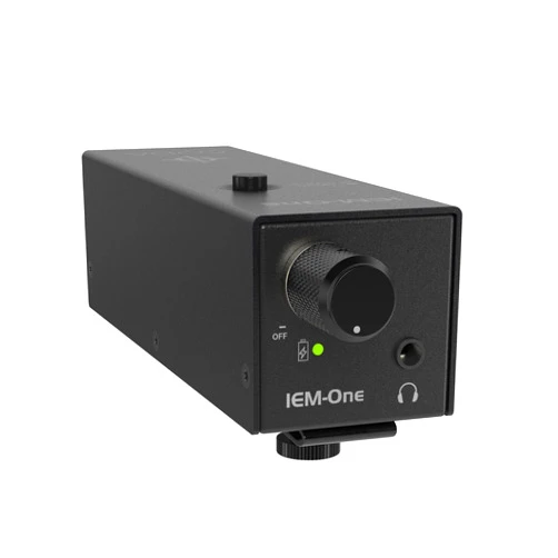 Coda Music Technologies Coda Music Tech Personal in-Ear Monitor System - Single Channel Ultra-Compact Headphone Amplifier with XLR and TRS Input - Mono and Stereo Mix Panning - Sturdy Housing with Belt Clip