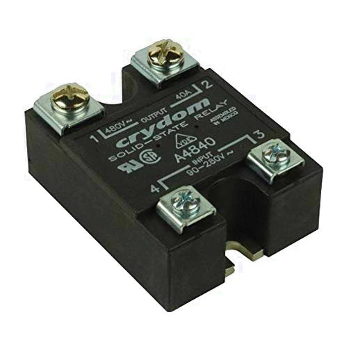 SENSATA/CRYDOM - A4840 - Solid State Relay, SPST-NO, 40 A, 530 VAC, Panel, Screw, Zero Voltage Turn On