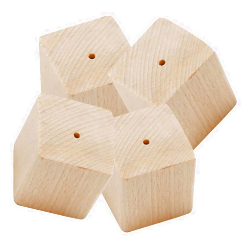 RORPOIR 4pcs Mounting Base Cake Flower Nail Decorating Nails Holder Nail Icing Display Stand Cupcakes Stand Cupcake Icing Flower Nails Holder Cake Decoration Manicure Cake Stand Wooden