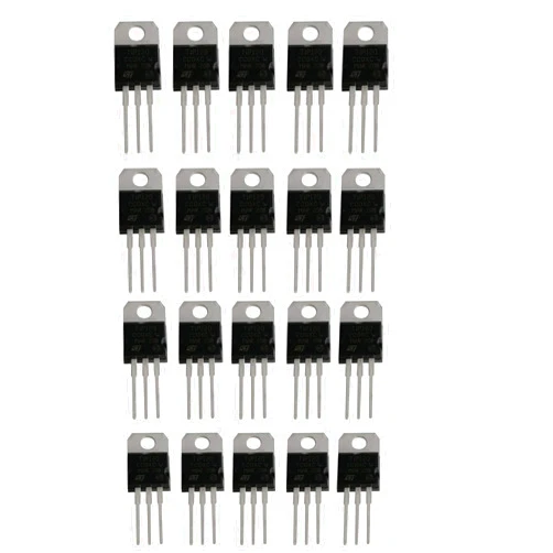 FAYLEZ 20 PCS TIP120 NPN 5 A 60 V Silicon Epitaxial Power Transistor 5 amp 60 Volt Darlington Transistors TO-220