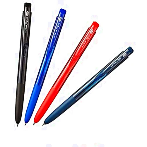 Uni Very smooth, although it is a micro point-Uni-ball Signo RT1 Rubber Grip & Click Retractable Ultra Micro & Extra Fine Point Gel Pens -0.28mm-black,Blue,Red,Blue Black Ink-Each 1 Pen- value Set of 4