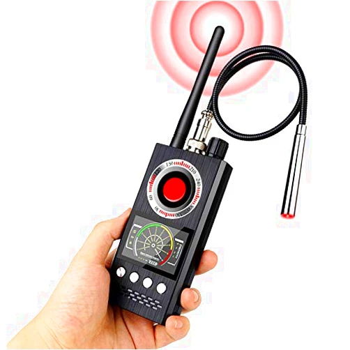 KaiGxin Anti-Spy Wireless RF Signal Detector [Latest Professional Version] Bug GPS Camera Signal Detector，Detection GPS Tracker Hidden Camera Eavesdropping Device Signal Detector