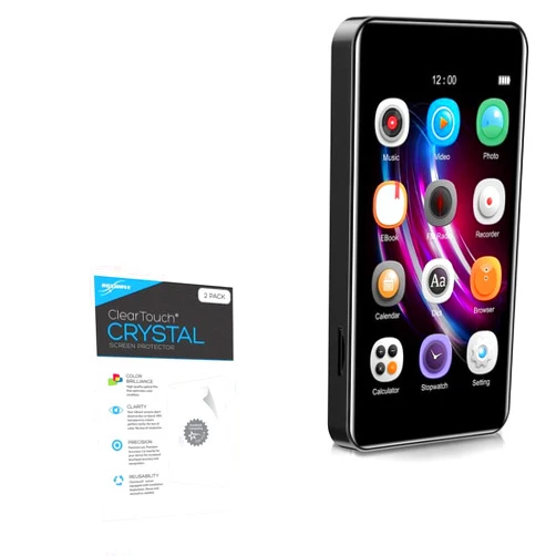 BoxWave Screen Protector Compatible with Yophoon X15 - ClearTouch Crystal (2-Pack), HD Film Skin - Shields from Scratches