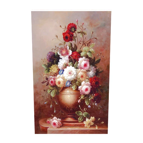 Funnybox Peony Flower-Celestial Beauty, The King of Flowers-Painting Wooden Jigsaw Puzzles for Teens and Family (1000 Piece)