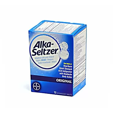 Medique Alka-Seltzer 43224 Tablets, 36-Packets of 2 72 Tablets