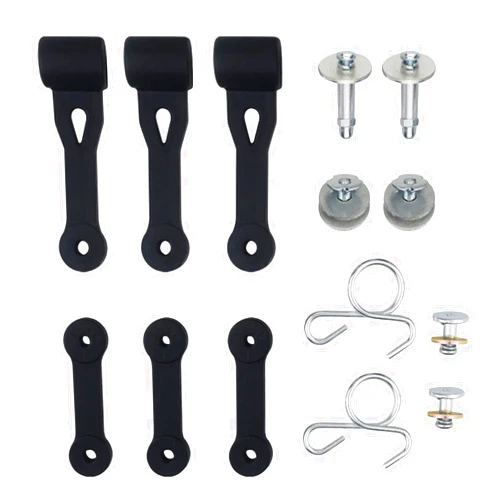 Huthbrother Bagger Hood/Chute Latch Assembly Kit - for Replacemen Craftsman Bagger Parts 109808X Chute Latch 532109808X 160793, Also for Husqvarna 532160793 160793 723-0383 532109808 Mower Bagger Hood Latch.