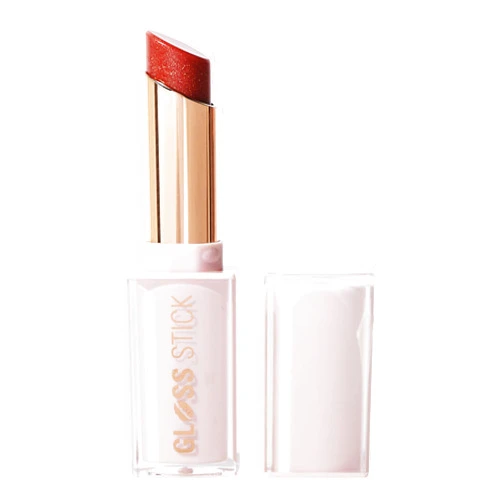Revolution Beauty London, Pout Lip Gloss Stick, Pigmented High-Shine Formula with Hyaluronic Acid & Vitamin E, Vegan & Cruelty-Free, Shimmer Sugar Cookie Pink, 0.1 fl oz