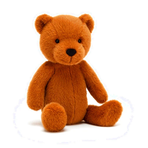 Jellycat Maple Bear Stuffed Animal, 9.5 inches - Teddy Bear Plush Toy - Classic Children's Gift