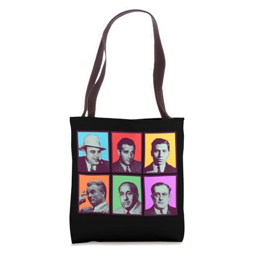 Mafia Hitters Clothing American Gangsters Mafia Bosses Tote Bag