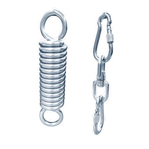 Suprwin Punching Bag Hanger, Heavy Duty Boxing Punching Bag Hanger,360° Rotational Heavy Bag Punching Bag Wall Mount W/Carabiners Spring for Heavy Bag, Gym Swing, Trapeze, Hammock:WLL-500Lbs