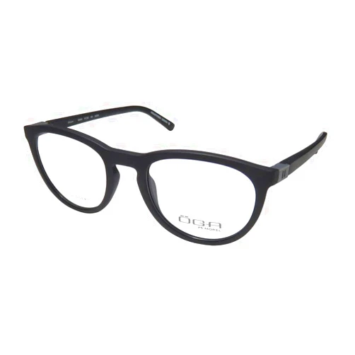 Oga 8204o Mens/Womens Designer Full-Rim Flexible Hinges Classic Shape Premium Segment Eyeglasses/Eyewear