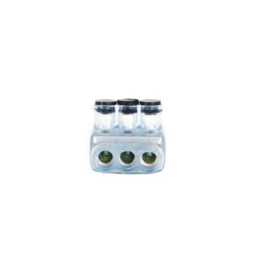 Polaris Vision Tap IPL4-3CB Insulated Connector-3 Port Single-Sided Entry-4-14 AWG-1 Pack-Clear