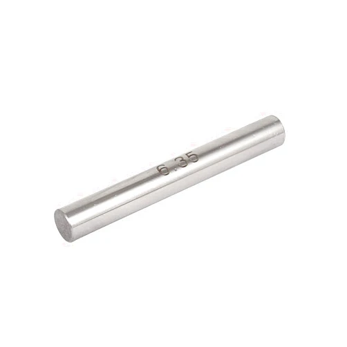 uxcell Tungsten Carbide Pin Gage Gauge 6.35mm Diameter 50mm Length