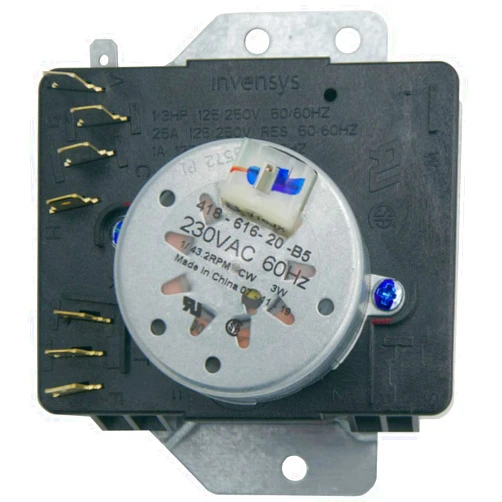 Supplying Demand W10185976 1481703 Clothes Dryer Timer 230VAC 60Hz Replacement Model Specific Not Universal Black