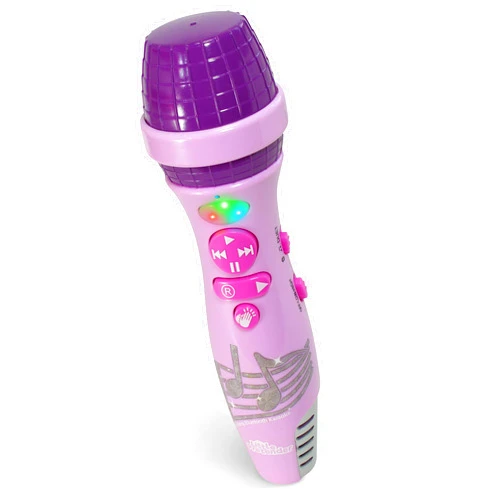 Little Pretender Kids Karaoke Microphone - Voice Changer Toys with 15 Pre-Installed Nursery Rhymes for Toddlers & Kid Age 3-5 - Bluetooth Microphones for Singing - Toddler Microphone for Ages 3 4 5 6 7 8 9+ Years Old