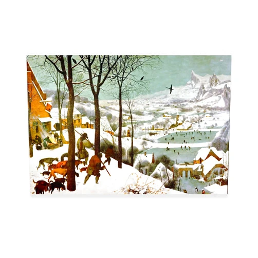 Generic Pieter Bruegel The Elder Wall Art - Hunters in The Snow Poster - Renaissance Art - Famous Painting Reproduction - Stretched Unframed Painting Picture Poster (12x18inches/30x45cm)