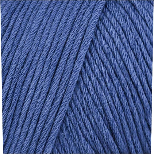 Debbie Bliss Eco Baby Cotton Yarn 1.76oz (50g), 137 Yards (125m) - French Navy Color Sport Weight for Crochet, Knitting - Mashine Washable, Light Weight - Perfect for Baby Projects, Clothes, Blankets