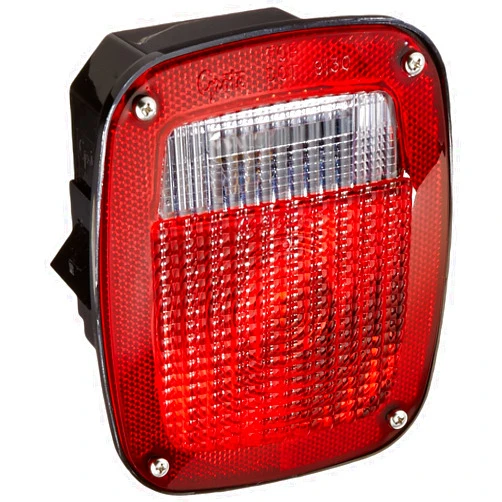 Grote Three-Stud Replacement Lamp, RH, red
