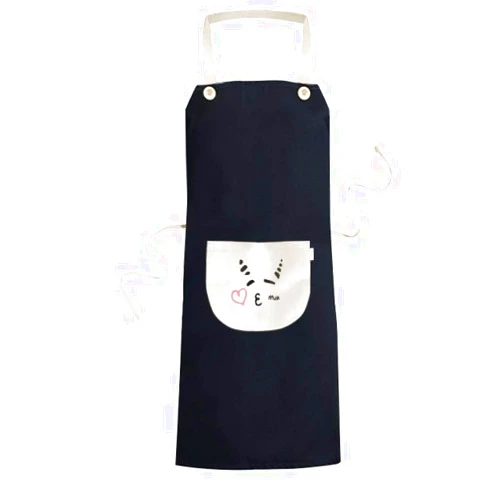 OFFbb-USA Sheep Kiss Map Art Deco Gift Fashion Apron Bib Sarong Cooking Baking Kitchen Pocket Pinafore